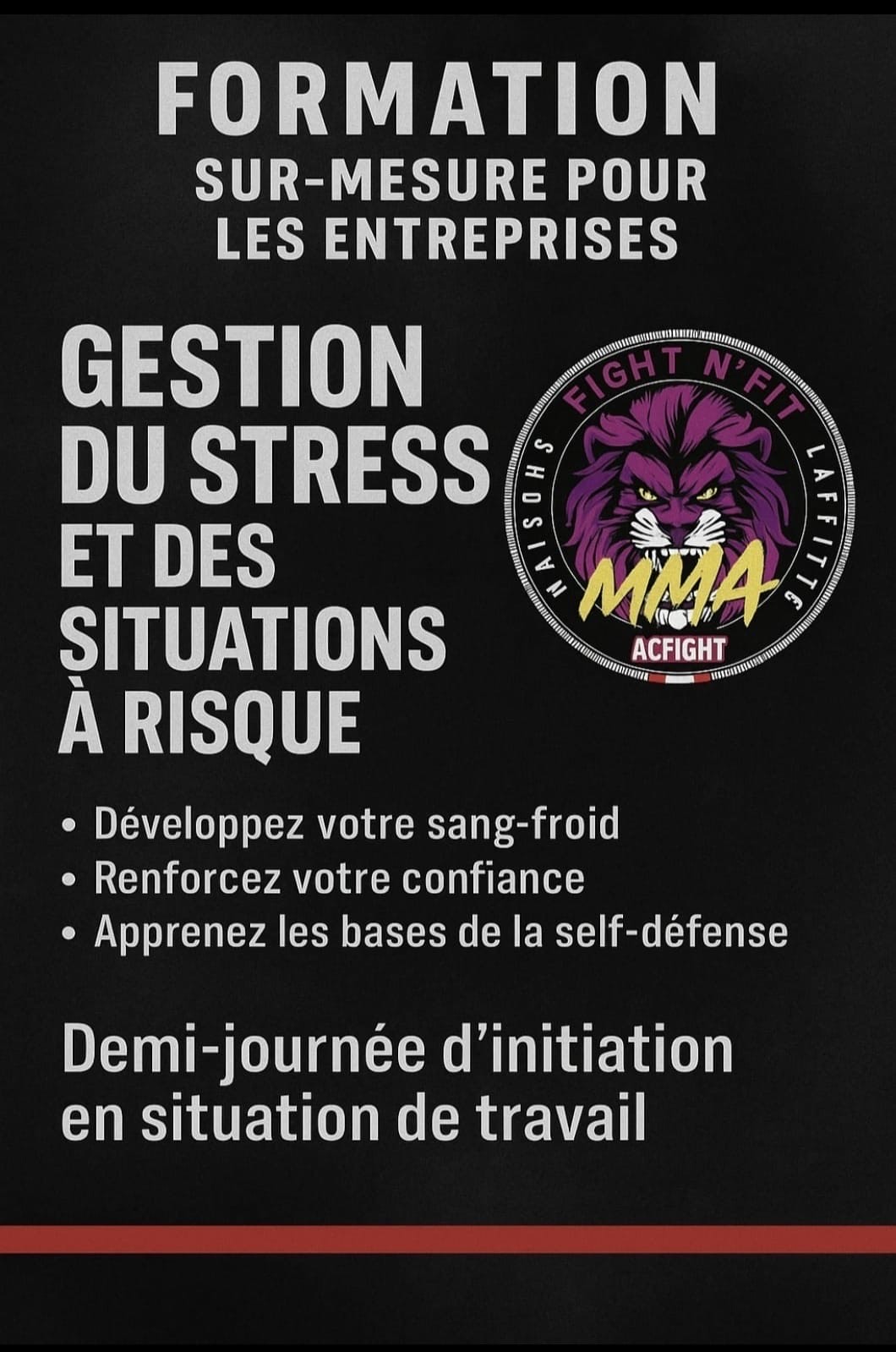 Salle d'entraînement MMA